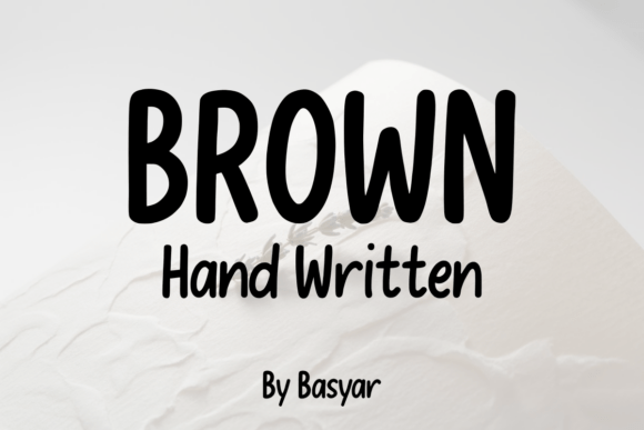Download Brown Hand Written - Hand written Collection